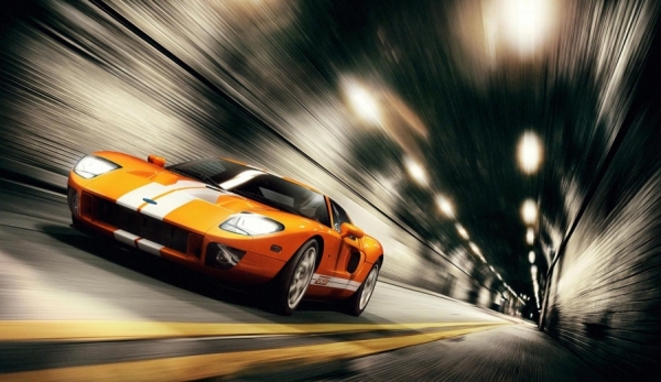 Photograph Nigel Harniman Ford Gt on One Eyeland